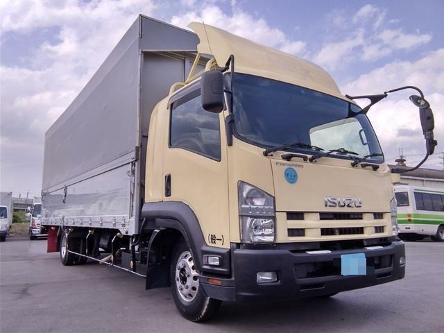 いすゞ フォワード 中型 幌車（ウィング式） SKG-FRR90T2(9681) 15枚目