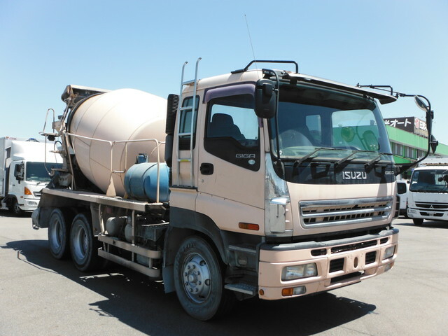 いすゞ ギガ 大型 ミキサー車 PJ-CXZ77K6(8290) 2枚目