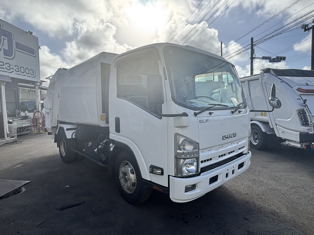 いすゞ エルフ 小型 塵芥車（プレス式） SKG-NPR85YN(108620) 3枚目