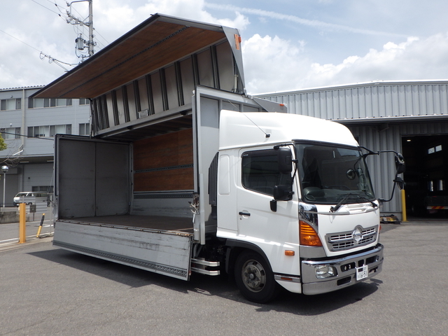 日野 レンジャー 中型 ウィング TKG-FD7JLAA(111043) 3枚目