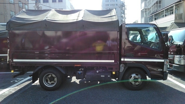 三菱ふそう キャンター 小型 幌車 SKG-FBA20(3130) 2枚目
