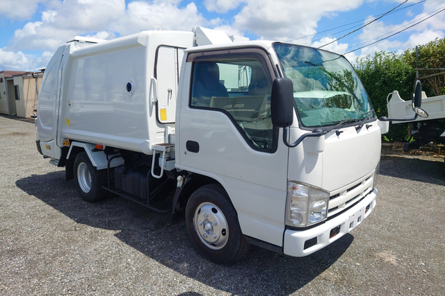 いすゞ エルフ 小型 塵芥車（プレス式） BKG-NKR85AN(12814) 3枚目