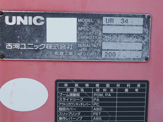 いすゞ フォワード 中型 平ボディ（クレーン付） PKG-FRR90S2(112637) 11枚目