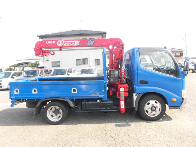 日野 デュトロ 小型 平ボディ（クレーン付） TKG-XZC605M(109172) 5枚目