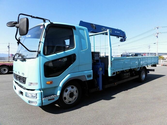 三菱ふそう ファイター 中型 平ボディ（クレーン付） TKG-FK61F(7472) 5枚目