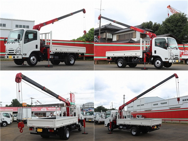 いすゞ エルフ 小型 平ボディ（クレーン付） TPG-NMR85AN(112691) 5枚目