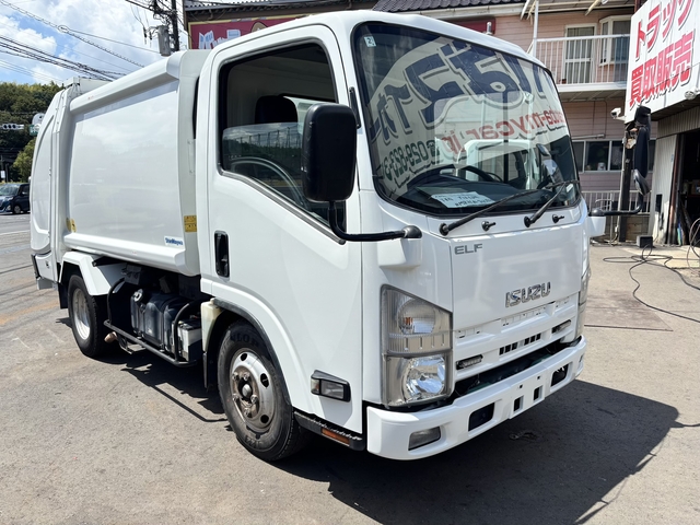 いすゞ エルフ 小型 塵芥車（プレス式） TKG-NMR85N(108828) 3枚目