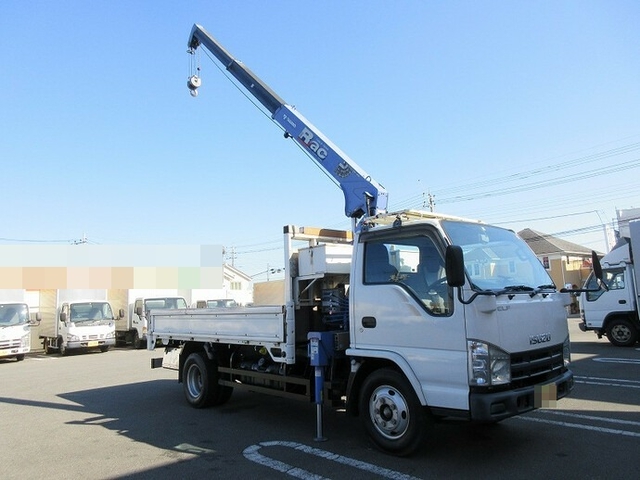 いすゞ エルフ 小型 平ボディ（クレーン付） BDG-NKR85R(7699) 6枚目