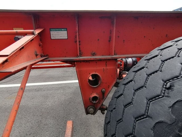 Fullhalf other Large 20ft container chassis trailer KFKHG340(5655) 12枚目