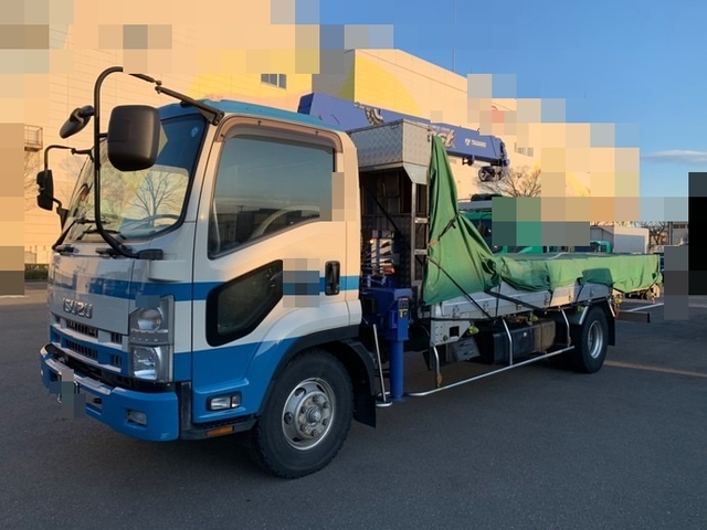 日野 レンジャー 中型 平ボディ（クレーン付） PKG-FRR90S2(2974) 1枚目