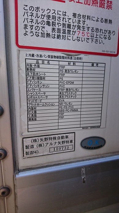 三菱ふそう スーパーグレート 大型 冷蔵冷凍バン LKG-FU55VZ(1938) 42枚目