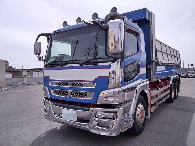 三菱ふそう スーパーグレート 大型 土砂ダンプ BDG-FU50JY(9656) 12枚目