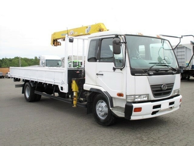 UDトラックス（日産） コンドル 中型 平ボディ（クレーン付） KK-MK252KH(8505) 3枚目
