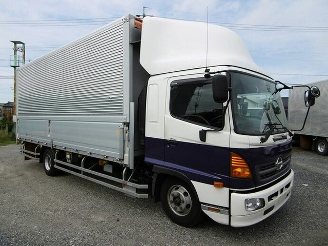 日野 レンジャー 中型 ウィング TKG-FD7JLAA(6482) 2枚目