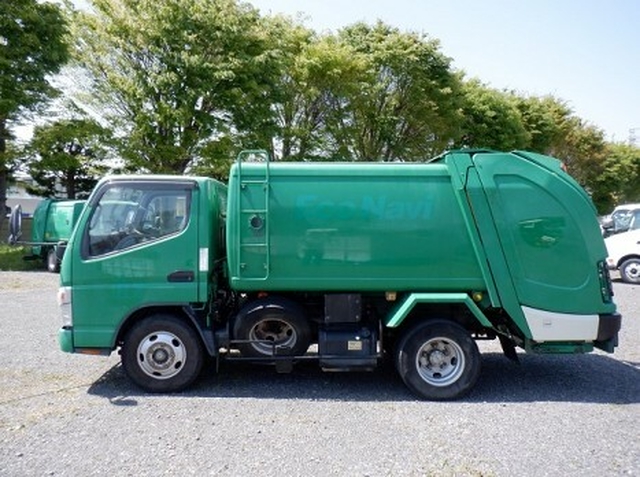 三菱ふそう キャンター 小型 塵芥車（回転式） PDG-FE73D(11081) 5枚目