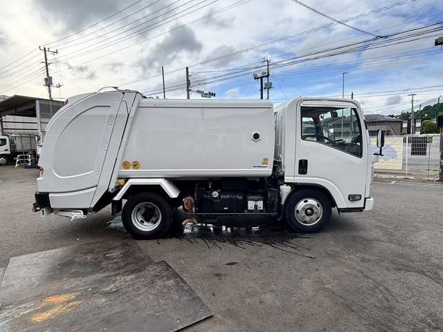 いすゞ エルフ 小型 塵芥車（回転式） TKG-NMR85N(107777) 4枚目