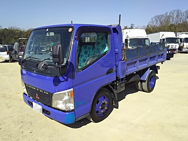 三菱ふそう キャンター 小型 土砂ダンプ PA-FE71BBD(7641) 3枚目