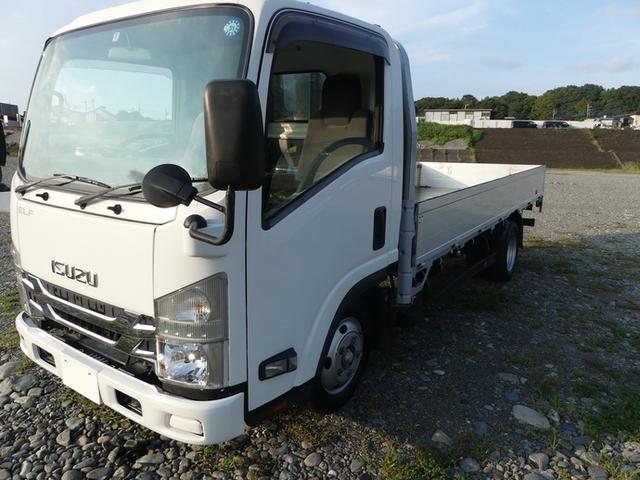 いすゞ エルフ 小型 平ボディ TPG-NLR85AR(50800) 3枚目