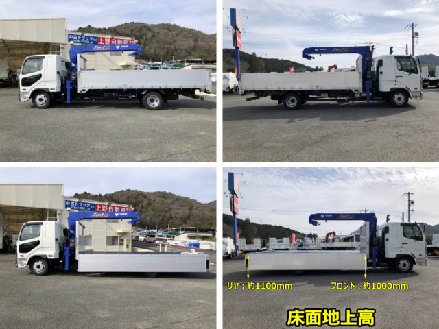 三菱ふそう ファイター 中型 平ボディ（クレーン付） 2KG-FK62F(106375) 29枚目