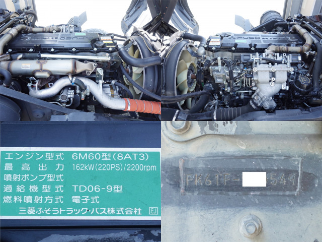 三菱ふそう ファイター 中型 ウィング TKG-FK61F(110330) 12枚目