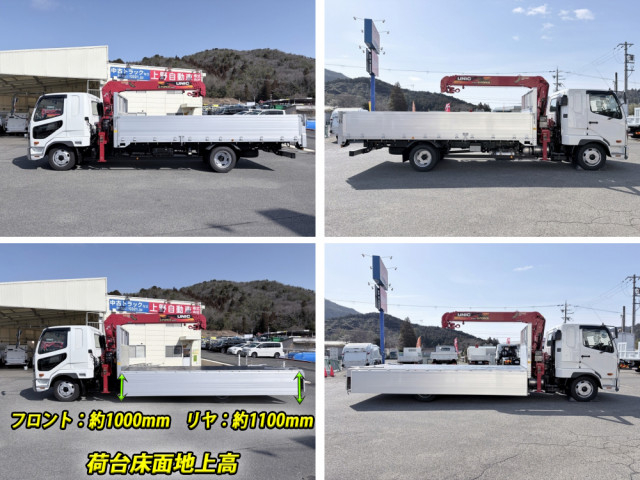 三菱ふそう ファイター 中型 平ボディ（クレーン付） 2KG-FK62F(106376) 29枚目