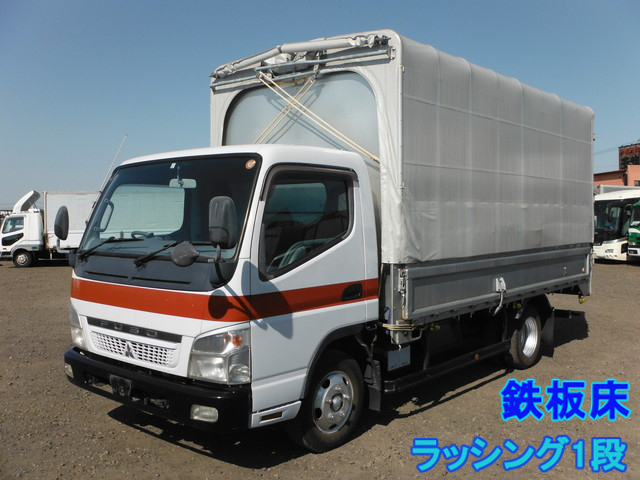 三菱ふそう キャンター 小型 幌車（ウィング式） PDG-FE82D(9202) 1枚目