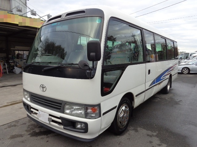 トヨタ コースター 中型 バス PB-XZB50(9730) 1枚目