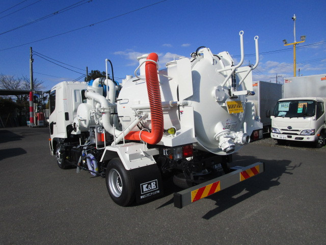 日野 レンジャー 中型 バキュームカー/糞尿車 2PG-FD2ABA(111658) 3枚目