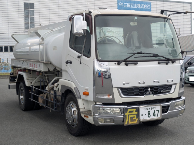 三菱ふそう ファイター 増トン タンクローリー QKG-FK72FZ(112858) 2枚目