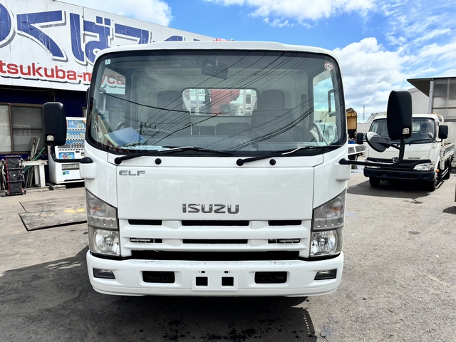 いすゞ エルフ 中型 平ボディ（クレーン付） SKG-NPR85YN(108355) 2枚目