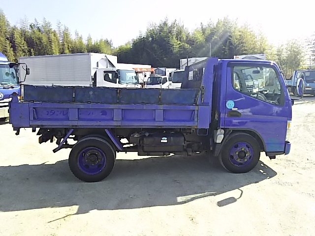 三菱ふそう キャンター 小型 土砂ダンプ PA-FE71BBD(7641) 8枚目