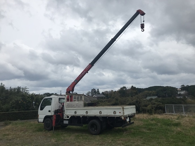 いすゞ エルフ 小型 平ボディ（クレーン付） KK-NKR71LR(4972) 16枚目