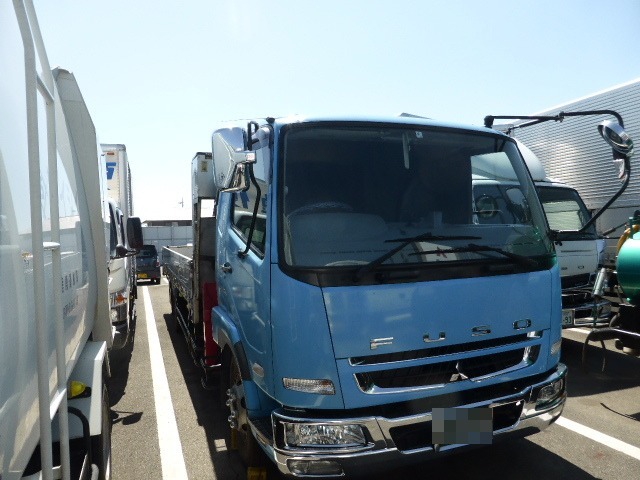 三菱ふそう ファイター 中型 平ボディ（クレーン付） PDG-FK61F(3059) 3枚目