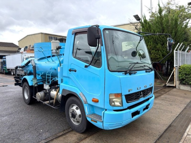 三菱ふそう ファイター 中型 バキュームカー/糞尿車 TKG-FK71F(111711) 2枚目