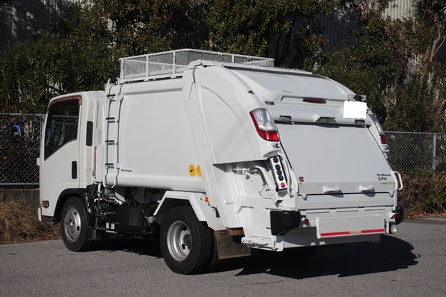 いすゞ エルフ 小型 塵芥車（プレス式） 2RG-NMR88N(98722) 4枚目