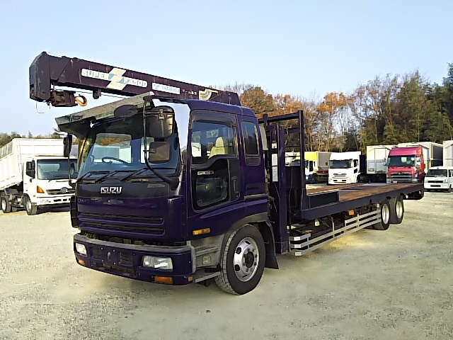 Isuzu giga Large Self crane KC-CXZ81V2J(7875) 3枚目