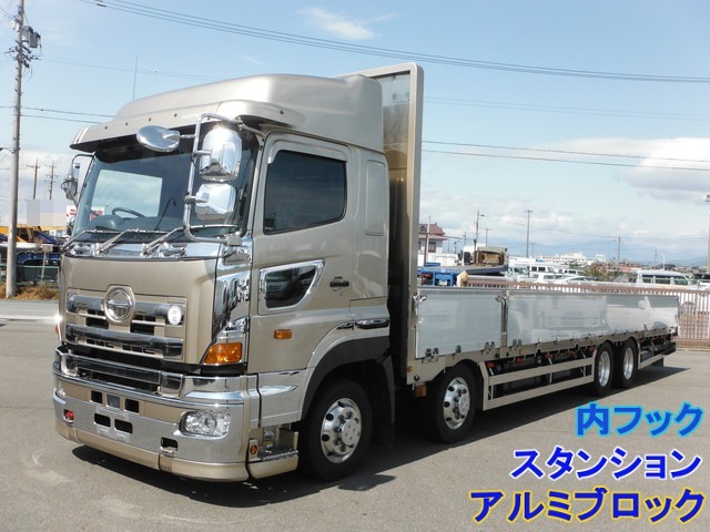 日野 プロフィア 大型 平ボディ QPG-FW1EXEJ(10214) 1枚目