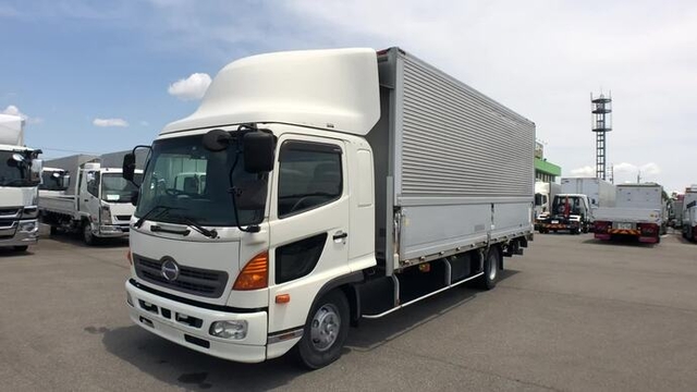 日野 レンジャー 中型 ウィング SKG-FD9JLAA(34832) 2枚目