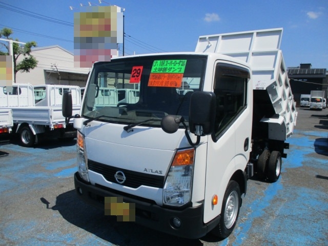 Nissan atlas Small Soil dump CBF-SQ2F24(89766) 1枚目