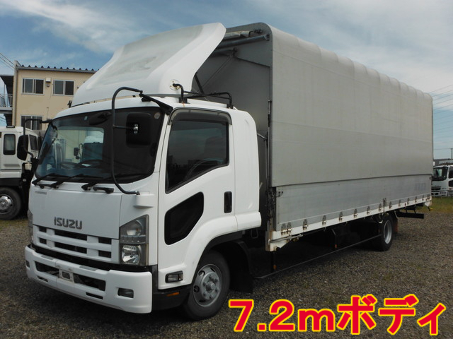 いすゞ フォワード 中型 幌車（ウィング式） PKG-FRR90S2(7916) 1枚目