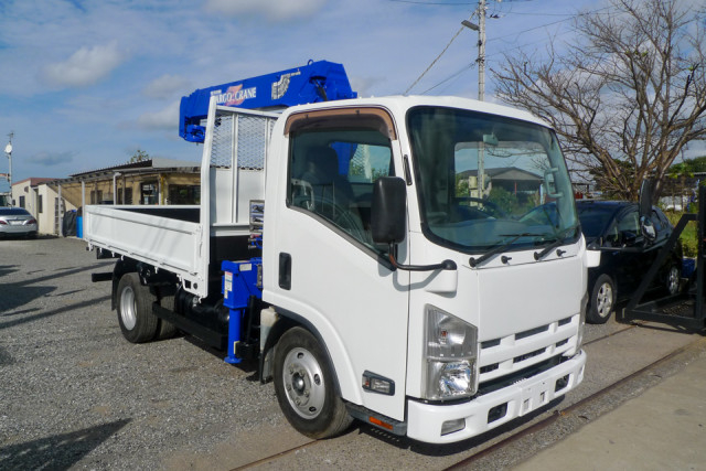 いすゞ エルフ 小型 平ボディ（クレーン付） NMR85-7026333(113995) 3枚目