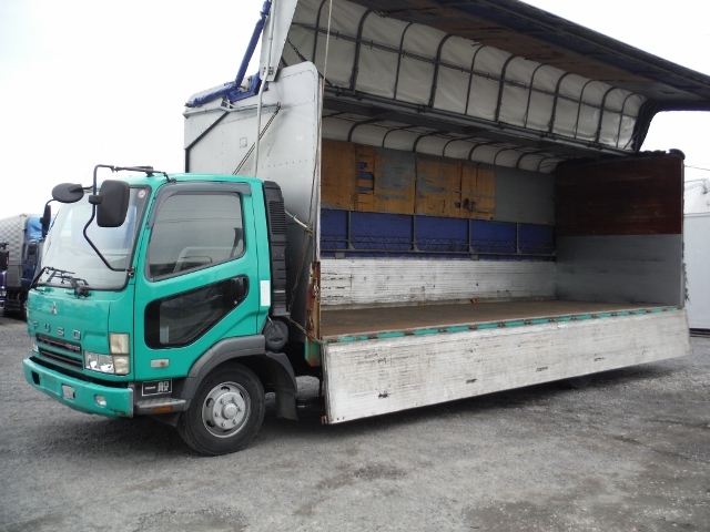 三菱ふそう ファイター 中型 幌車 PA-FK71RM(1134) 12枚目