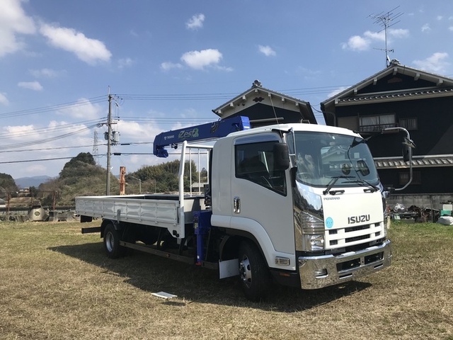 いすゞ フォワード 中型 平ボディ（クレーン付） SKG-FRR90S2(5744) 56枚目