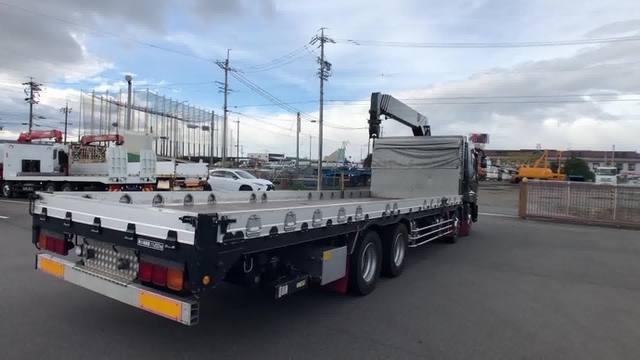 三菱ふそう スーパーグレート 大型 平ボディ（クレーン付） BDG-FS54JZ(37614) 22枚目