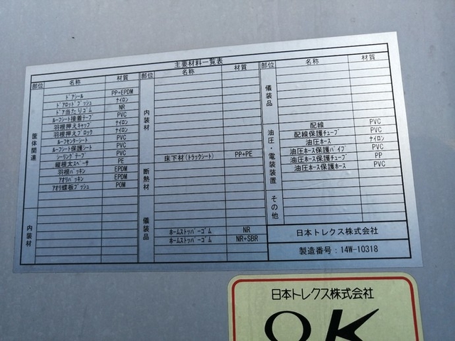 UDトラックス（日産） クオン 大型 ウィング QKG-CG5ZA(3792) 29枚目