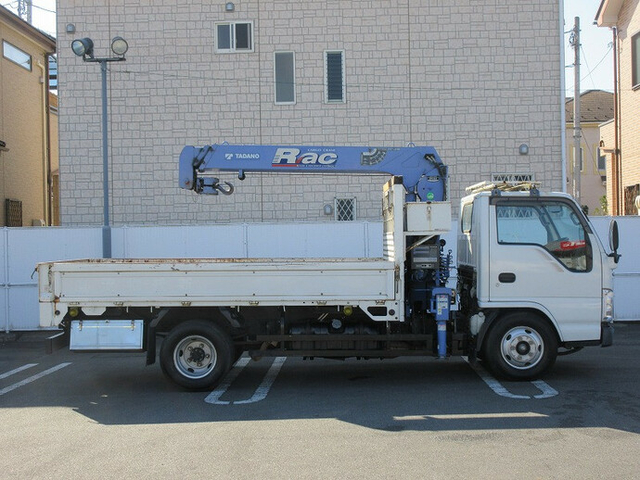いすゞ エルフ 小型 平ボディ（クレーン付） BDG-NKR85R(7699) 4枚目