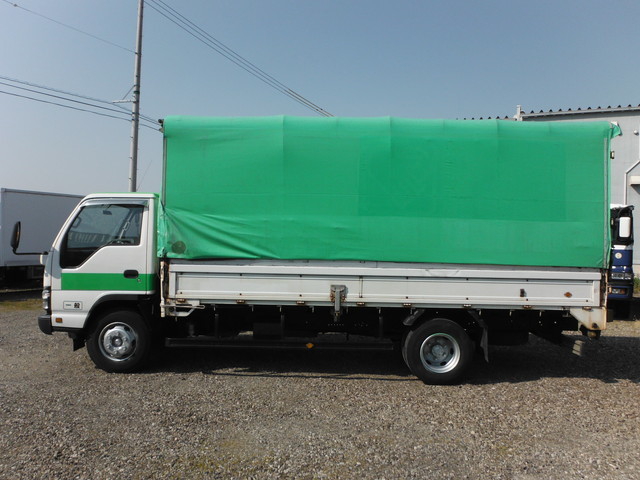 いすゞ エルフ 小型 幌車 PA-NPR81R(1372) 4枚目