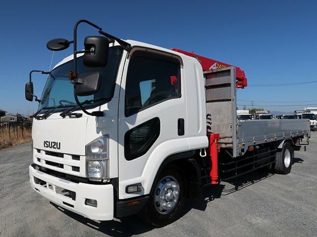 いすゞ ギガ 増トン 平ボディ（クレーン付） PDG-FTR34S2(40308) 1枚目