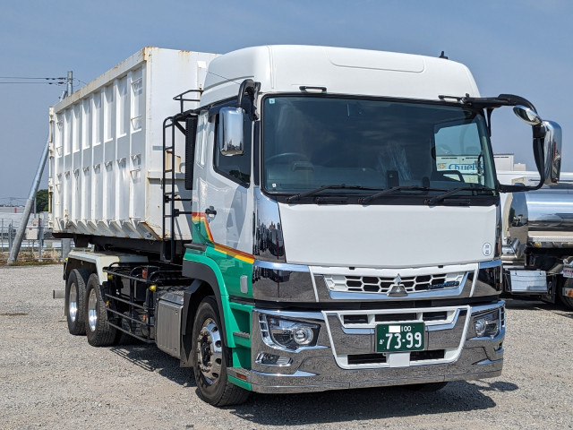 三菱ふそう スーパーグレート 大型 コンテナ専用車 2KG-FV70HY(106393) 2枚目