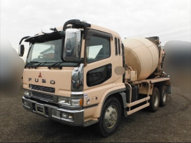 三菱ふそう スーパーグレート 大型 ミキサー車 KL-FV50KJXD(1818) 2枚目